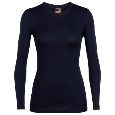 Icebreaker - Women's 200 Oasis L/S Crewe - Merinounterwäsche Gr S blau