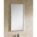 Orren Ellis Kaleb Modern & Contemporary Accent Mirror Wood in Gray | 31.5 H x 21.63 W x 1.13 D in | Wayfair DFF6E5CE70FB411FB94E722A21AD6610