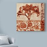 Fleur De Lis Living 'Portrait of Lily' Acrylic Painting Print on Wrapped Canvas Canvas | 24 H x 24 W x 2 D in | Wayfair