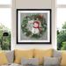 The Holiday Aisle® 'Mrs. Snowman' Painting Paper, Solid Wood in Gray/Green | 16 H x 16 W x 1.5 D in | Wayfair 9CB389DCE4234A11B88C43911DA99E30