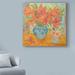 World Menagerie Lilies in Aruba by Lorraibe Platt - Print on Canvas Canvas | 18 H x 18 W x 2 D in | Wayfair FE4A6497B77746D4921B0C4677399091