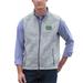 Men's Heather Gray Marshall Thundering Herd Summit Fleece Sweater Vest