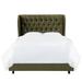 Darby Home Co Addyson Standard Bed Metal in Green | 55 H x 65 W x 85 D in | Wayfair 2D2782B0226C47A790E1E84BDEDFC907