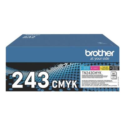 Brother Toner-Set »TN-243CMYK« schwarz