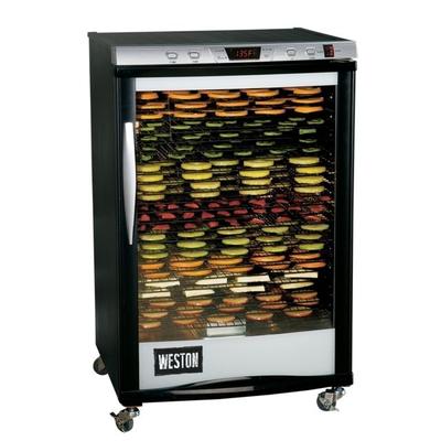 "Weston Products Outdoor Cooking Accessories Pro Series Digital Dehydrator - 160L 24 Tray w/ Timer"