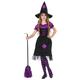 "WITCH" (dress with crinoline underskirt, hat) - (128 cm / 5-7 Years)