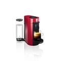 Nespresso De'Longhi ENV 150.R Vertuo | Kaffeekapselmaschine | Perfekte Crema dank Centrifusion Technologie |3 Tassengrößen | 1,1 L | rot