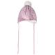 maximo Baby-Mädchen 84571-355276, Lurexherzen Mütze, Pink (Lilas 17), 49