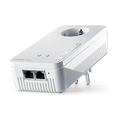 devolo WLAN Powerline Adapter, Magic 1 WiFi Erweiterungsadapter -bis zu 1.200 Mbit/s, Mesh WLAN, WLAN Steckdose, 2x LAN Anschluss, dLAN 2.0, weiß
