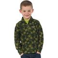 Regatta Kinder Lovely Jubblie Half-Zip Fleece, Cypress Camo, Size 3-4