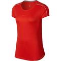 Nike Damen Dry T-Shirt, Habanero Red/White/Borde, S