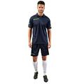 Givova Unisex Kit Play Trikot und Hose f r Fu ball , Blau/Gelb Fluo, L EU