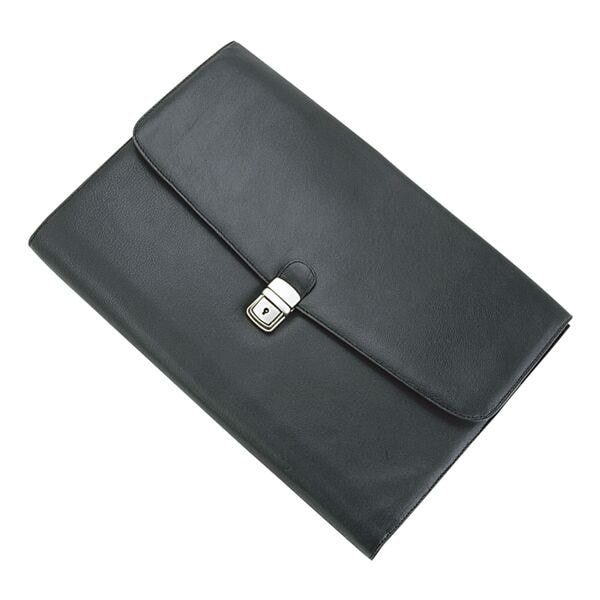 Alassio Aktentasche »Udine« Leder schwarz, 39x28x2 cm Image