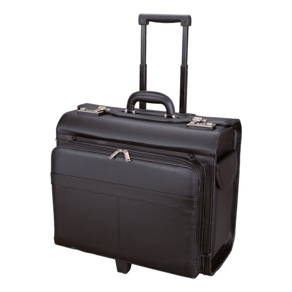 Alassio Pilotenkoffer Trolley »San Remo« schwarz, 45x40x26 cm Image