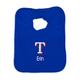 Infant Royal Texas Rangers Personalized Bib