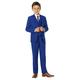 Shiny Penny, Boys Blue Suit, Page boy Suits, Boys Wedding Suit, Boys Prom Suit, 05-06 Years