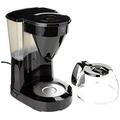 Melitta Easy - Filterkaffeemaschine - mit Glaskanne - Tropfstopp - 10 Tassen - Schwarz (1023-02)