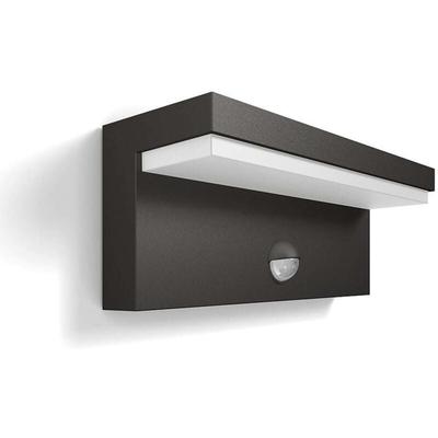 MyGarden - LED-Wandleuchte für den Außenbereich 22x8 cm, 2700 k, 4,5 w, mit Sensor, Anthrazit Image