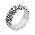 Taxco Texture,'Modern Taxco Sterling Silver Band Ring from Mexico'