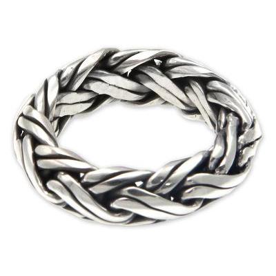 Gallant,'Men's Indonesian Sterling Silver Ring'