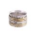 Five Rotations,'Handmade Sterling Silver and Brass Spinner Ring from India'