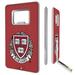 Harvard Crimson 16GB Credit Card Style USB Bottle Opener Flash Drive