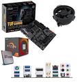 AMD Ryzen 7 5700G 3.8Ghz (Turbo 4.6Ghz) 8 Core 16 Thread CPU with Radeon Vega Graphics, ASUS TUF X570-PLUS Gaming Wifi Motherboard Pre-Built Bundle NO RAM