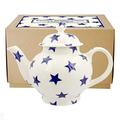 Emma Bridgewater Blue Star 4 Mug Teapot (Boxed) | 1BST020104