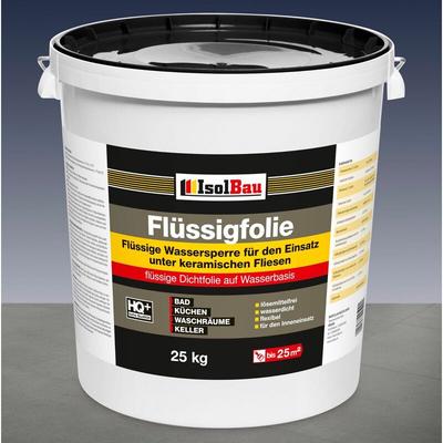 Flüssigfolie 25 kg Dichtfolie Duschelement Sanitärabdichtung Streichfolie Dusche Image