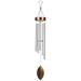 Regal Art & Gift 11420 - 42" Brown Solar Wind Chime Lawn Ornament