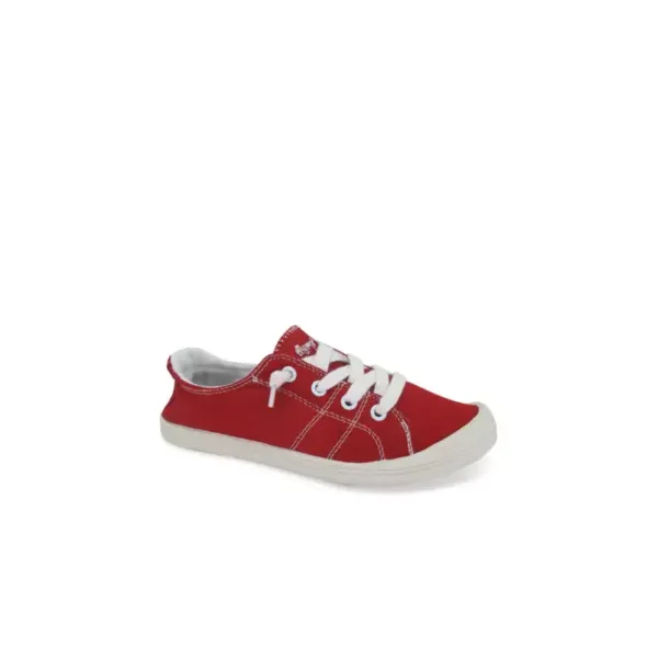 jellypop-womens-dallas-lace-up-sneakers,-red,-6.5m/