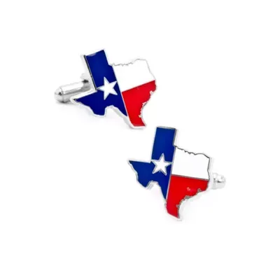 Cufflinks Inc Men's Texas Flag Cufflinks