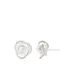 Belk Pearl Pave Crystal Boxed Earrings, Silver