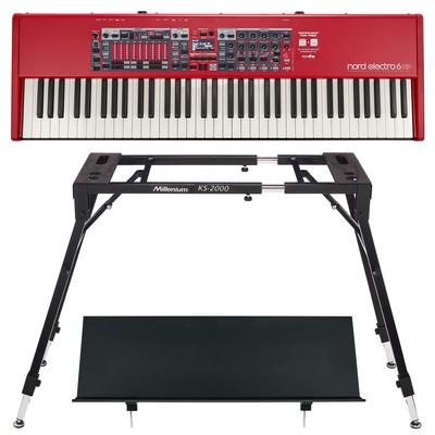 Clavia Nord Electro 6 HP Stand Bundle