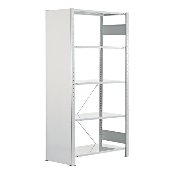 SCHULTE Lagertechnik Vollblech-Seitenblenden für »Multiplus« 30 x 100 cm grau, 100x30 cm Image