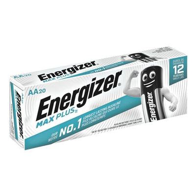Energizer 20er-Pack Batterien »Max Plus« Mignon / AA, 5.05 cm