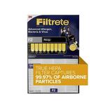 Filtrete by 3M Advanced Allergen Bacteria & Virus True HEPA Air Purifier Filter F2