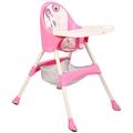 Highchairs Children's Dining Chair Plastic High Chair Multi-Function Portable Baby Seat Liberation Mother Hands A+ (Color : 2#)