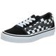 Vans Unisex Kinder Værdisøde/lærred Sneaker, Schwarz Checker Black True White Pvj, 29 EU