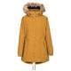 Trespass Celebrity, Golden Brown, S, Warm Waterproof Jacket with Removable Hood for Ladies, Brown, Small