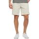 Nautica Men's Classic Fit Flat Front Stretch Solid Chino Deck Short Casual Stone, 33