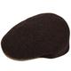 Kangol Men's Wool 504-S Flat Ivy Cap HAT, Espresso/Camel, L