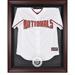 Washington Nationals Mahogany Framed Logo Jersey Display Case