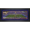 Kansas Jayhawks Framed 10" x 30" David Booth Memorial Stadium Panoramic Photograph