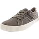 Blowfish Malibu Women's Fruit Sneaker, Wolf Grey Smoked Oz Canvas, 5.5 UK
