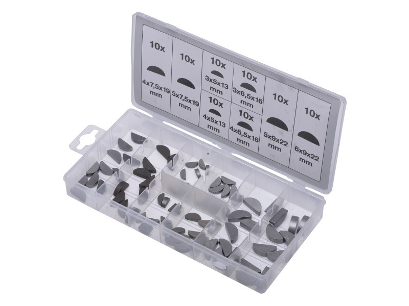 SWSTAHL Federkeil-Sortiment, 80-tlg. S8064 Sortiment, Sicherungselement Image