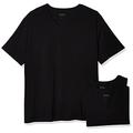 BOSS Hugo Men's 3-Pack V-Neck Regular Fit Short Sleeve T-Shirt, Black, XL