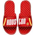 ISlide Red Houston Rockets NBA Hardwood Classics Jersey Slide Sandals