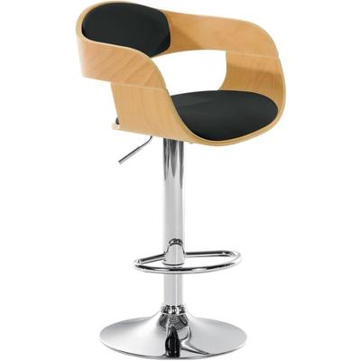 Barhocker Kingston Kunstleder natura/schwarz Image
