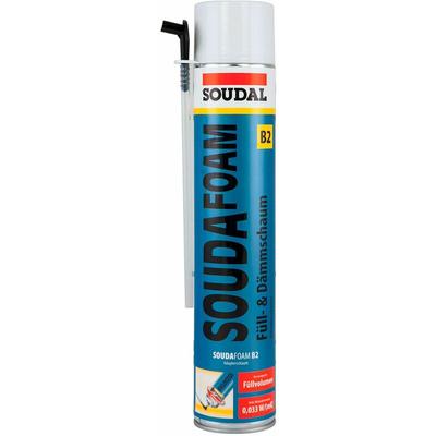 Soudafoam B2 Montageschaum Adapterschaum 750 ml Bauschaum Dämmschaum - Soudal